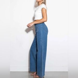 #075 🛑3,7,9 NEW! BOHO, MOST FABULOUS, CHIC, SEXY WIDE LEG DENIM JEANS